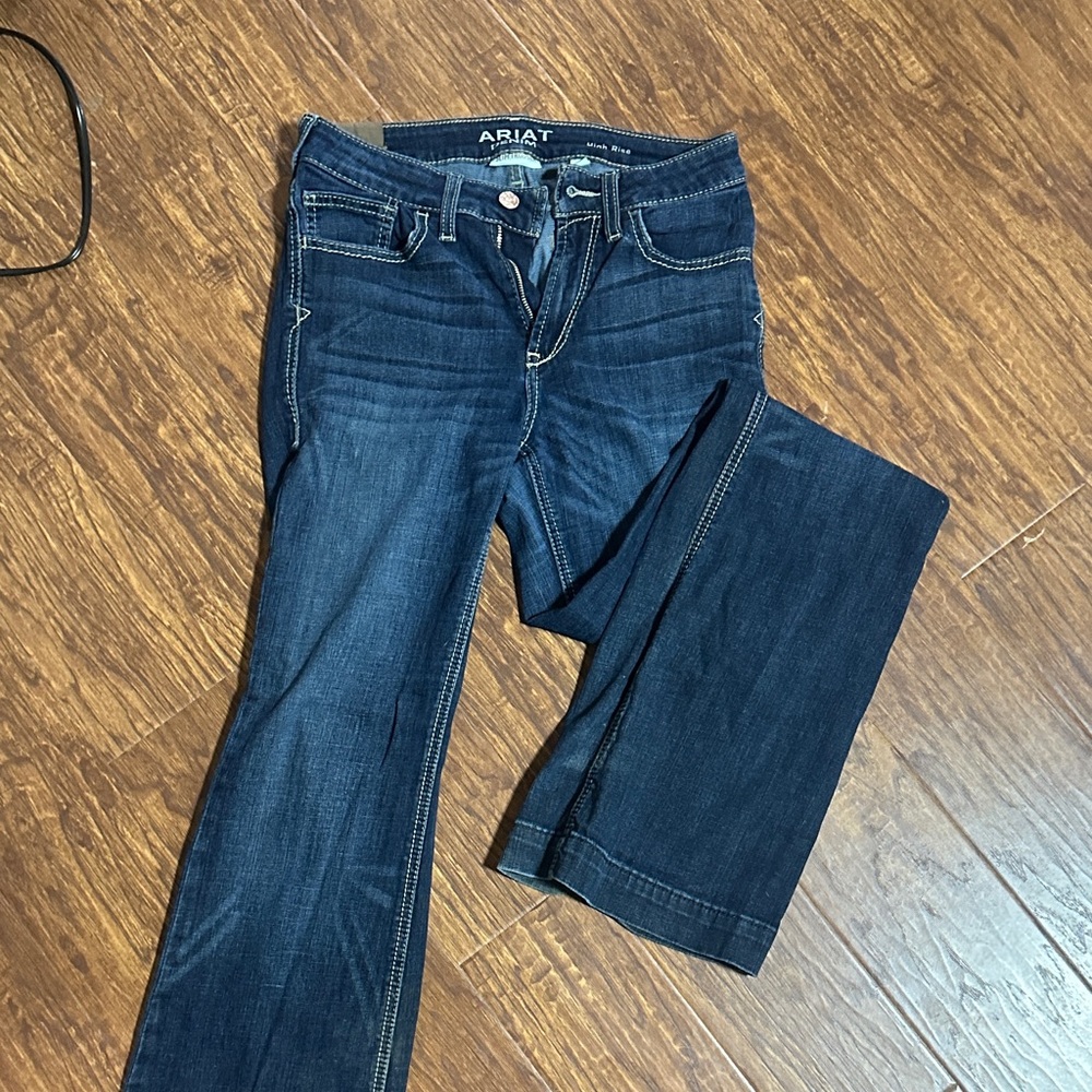Ariat Women's Dark Blue Boot Cut Jeans